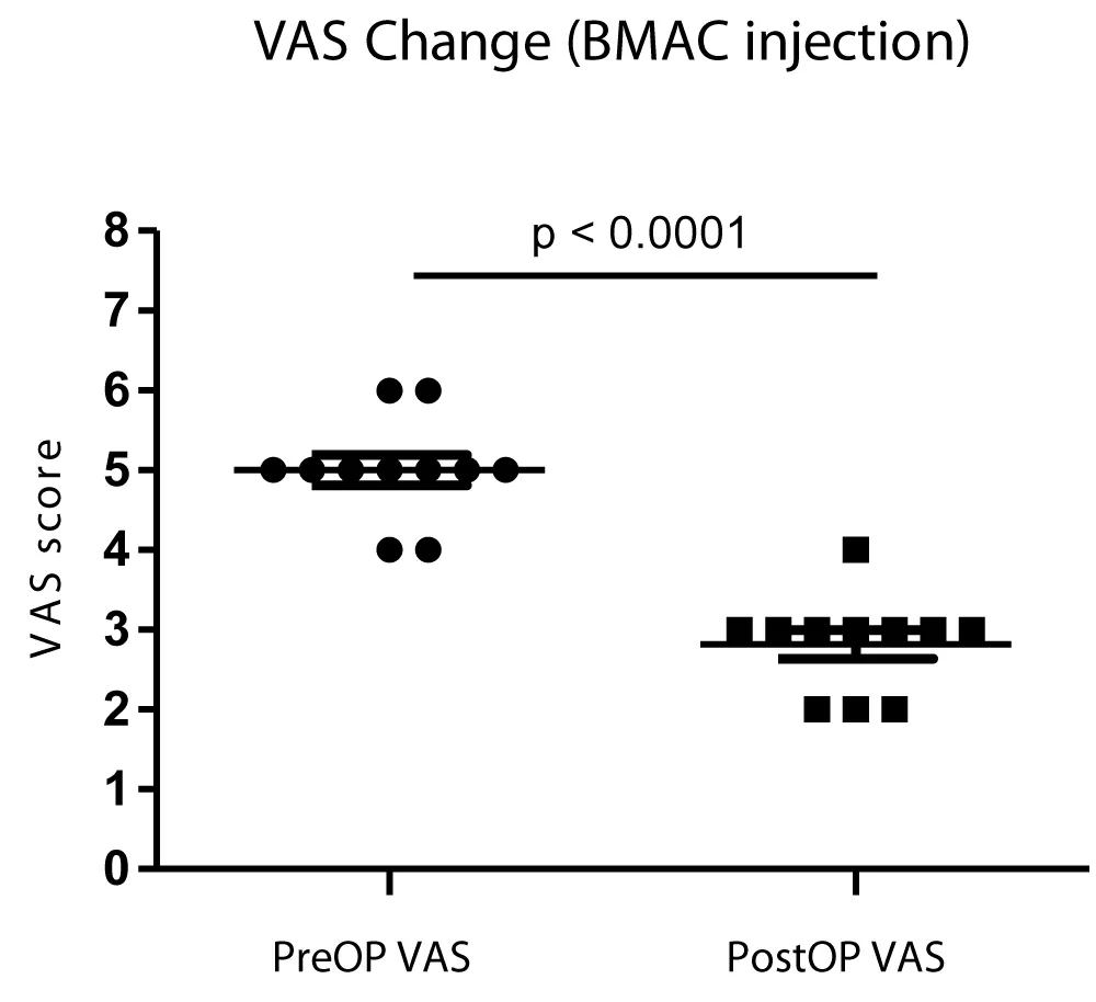 Therapeutic Effects of Bone Marrow Aspirate Concentrate Prepared with NovaStem Kit in Patients with Degenerative Knee Osteoarthritis: An Interim Analysis of a Retrospective Case Series